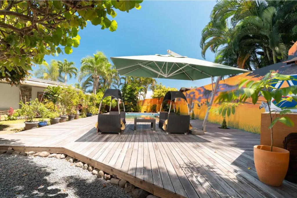 TAHITI Punaauia - Studio Tamanu Bien-Etre, Piscine, Plage 5mn, TV, Wifi - photo 7 - Tahiti, Polynésie