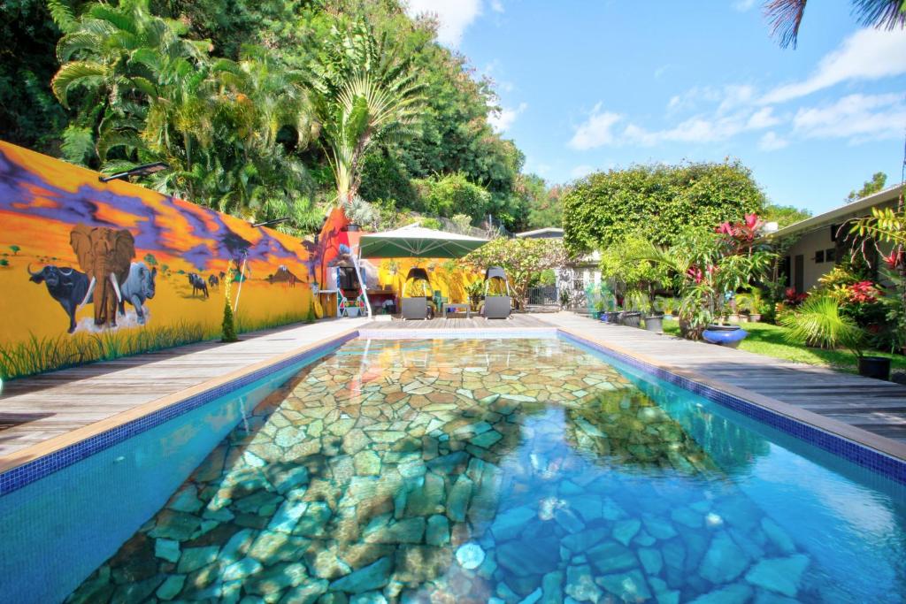 TAHITI Punaauia - Studio Tamanu Bien-Etre, Piscine, Plage 5mn, TV, Wifi - hébergement à Tahiti