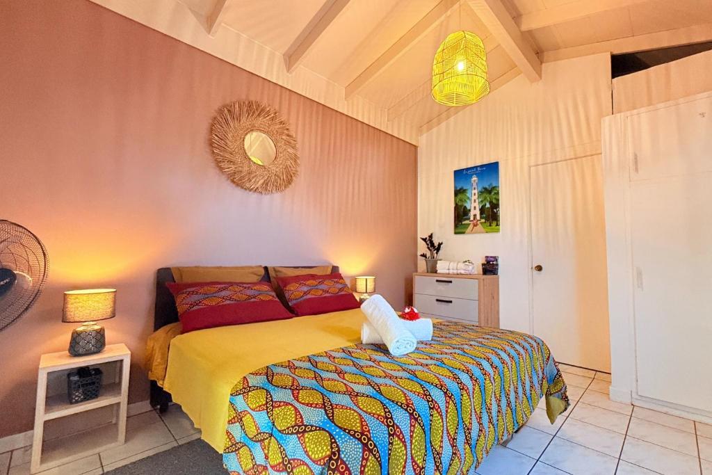 TAHITI Punaauia - Studio Tamanu Bien-Etre, Piscine, Plage 5mn, TV, Wifi - photo 10 - Tahiti, Polynésie