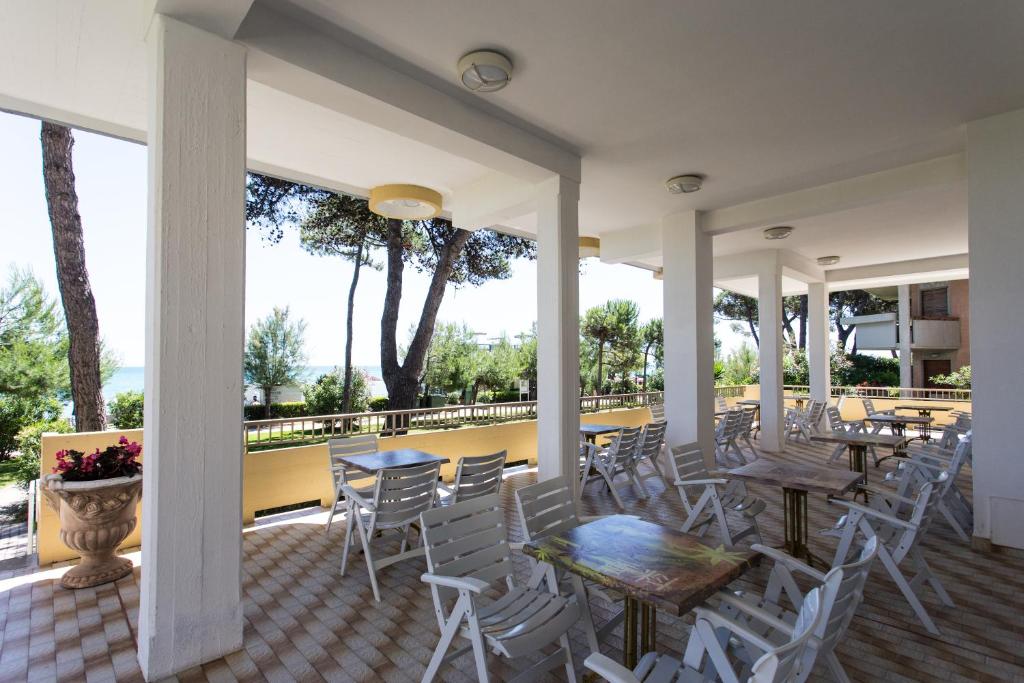 Restaurace v ubytování Hotel Abruzzo
