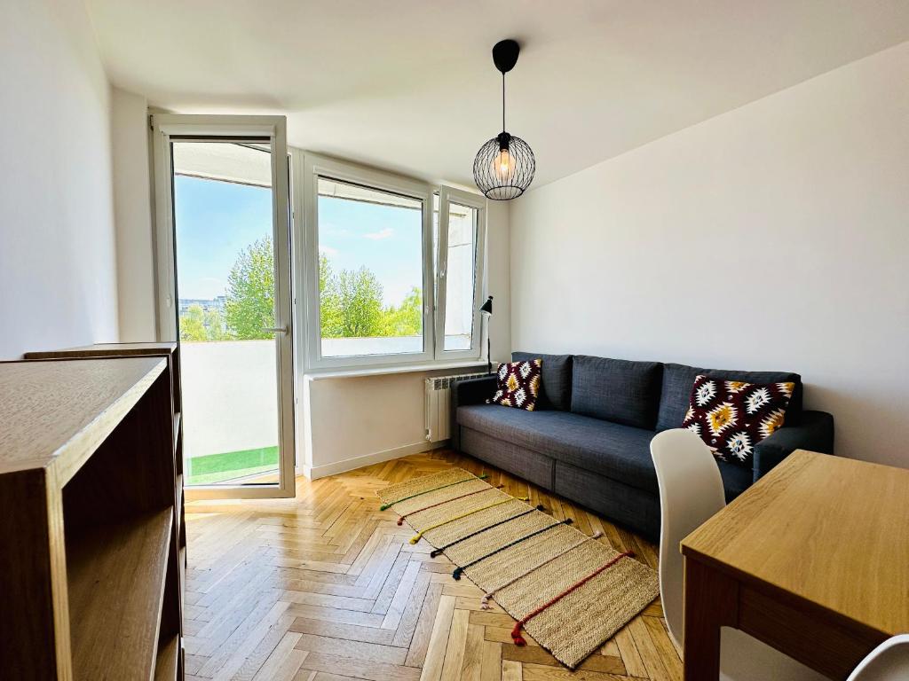 Małe studio z balkonem, Gdansk (precios actualizados 2026)