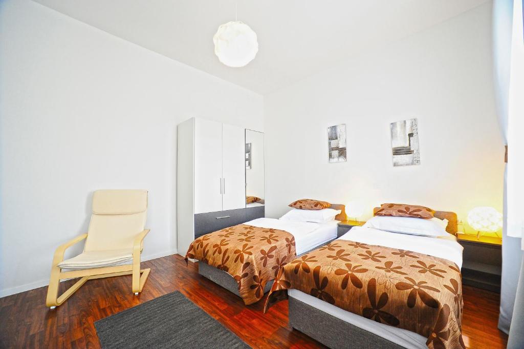 Postel nebo postele na pokoji v ubytování Valenti rooms