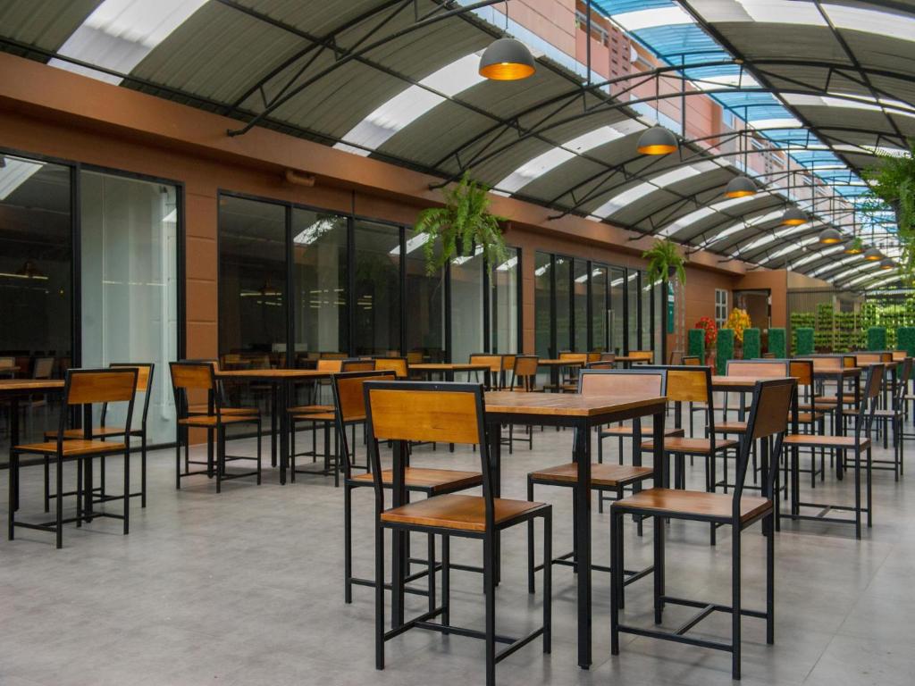 Restaurace v ubytování iChapter Suvarnabhumi