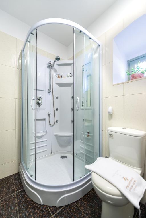 Koupelna v ubytování Fiscardonna Luxury Suites