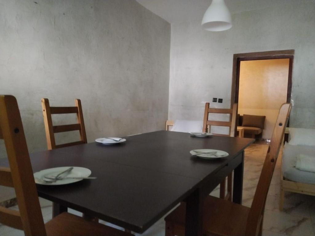 Area soggiorno di Taza Apartment Hotel With Restaurant & Parking