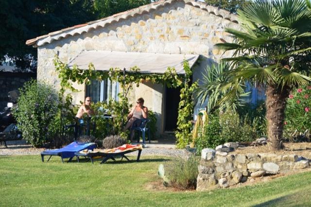 Taman di luar Maisonette #16, 4 Pers, Domaine De Ribiere