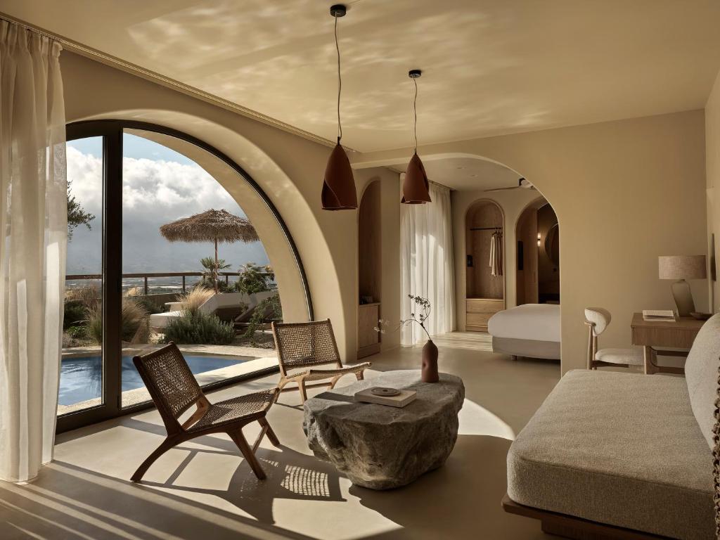 Travel Proud Sustainability certification Tella Thera, a Member of Design Hotels - Grand Suite Con Piscina, Terrazza E Vista Mare