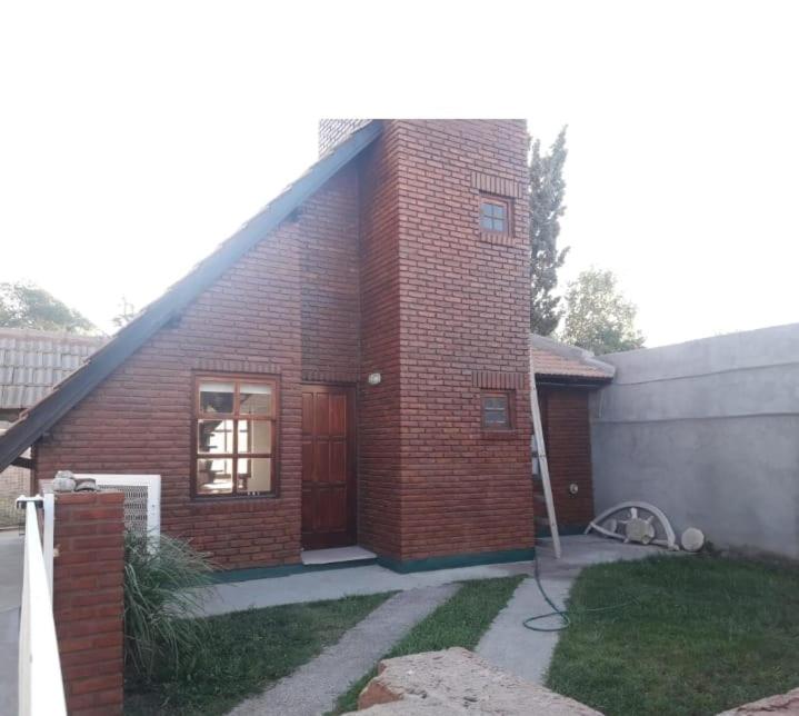 Bygningen som feriehuset ligger i