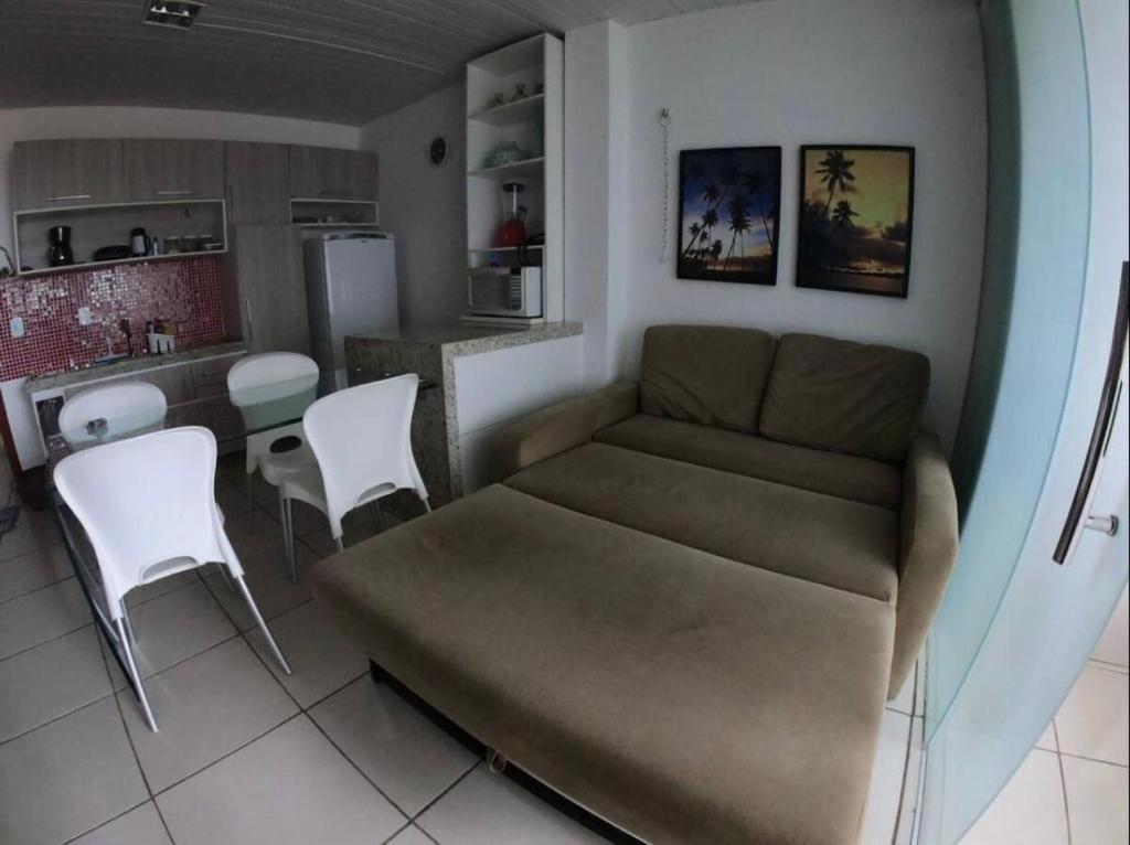 Kuchyň nebo kuchyňský kout v ubytování Flat Bela Amarração