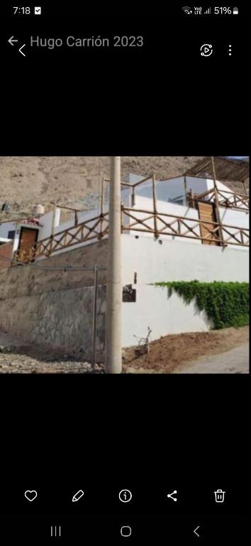 a screenshot of a picture of a picture of a building at Casa en cineguilla in Cieneguilla