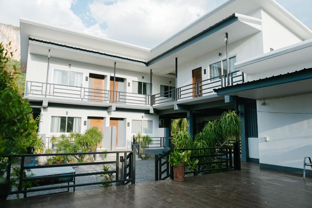an image of a house with a balcony at Nangkam Boutique House 