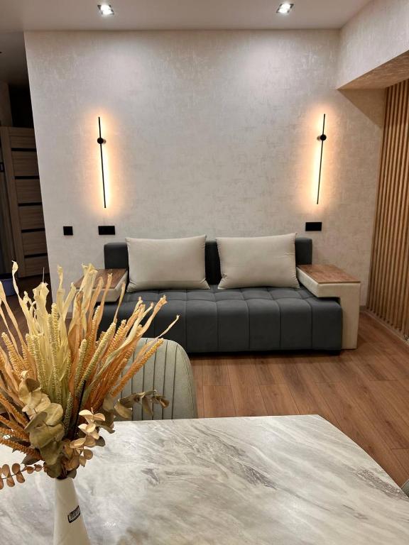 Ruang duduk di Minor apartment