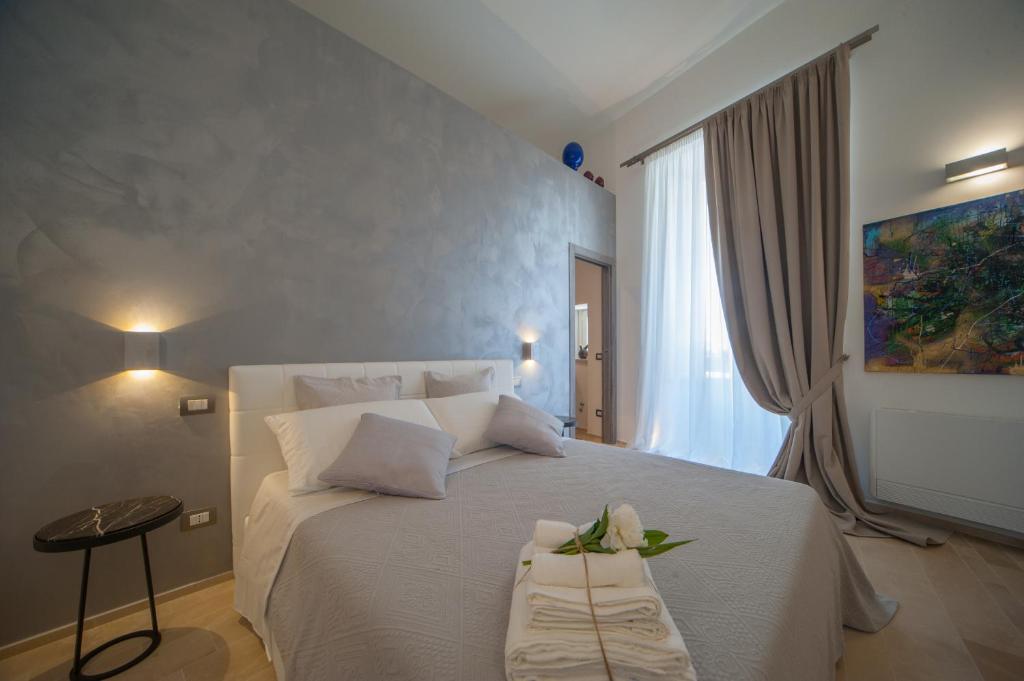 Postel nebo postele na pokoji v ubytování Tabula Maris B&B