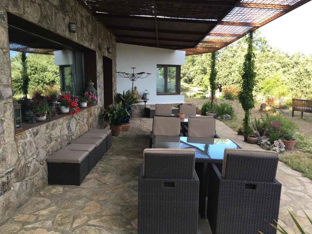 A seating area at El Sosiego
