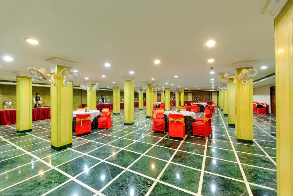 Posezení v ubytování Hotel Ashish Palace