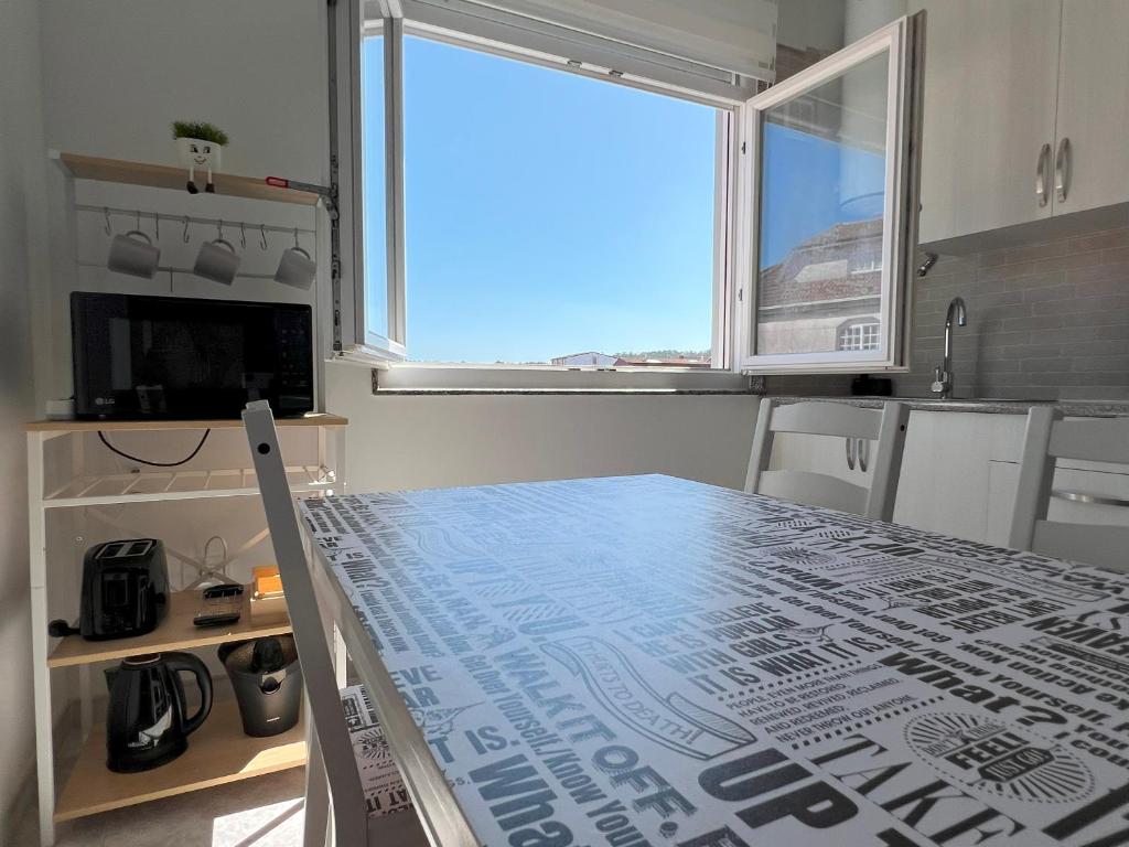 Η κουζίνα ή μικρή κουζίνα στο Apartamento Brisa Camariñas