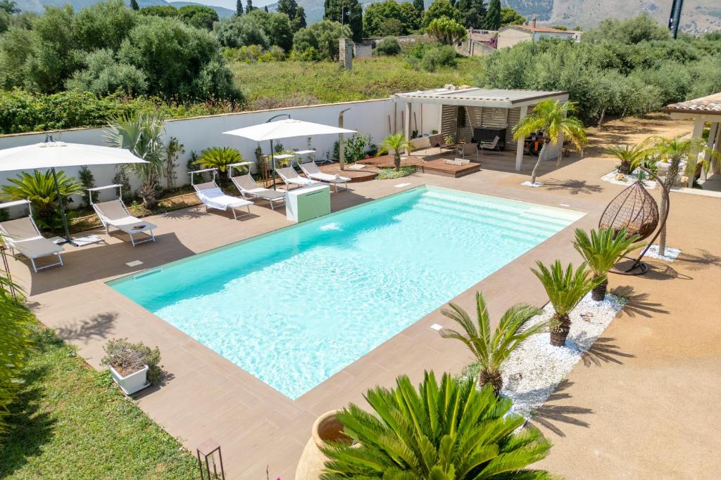 14th Oasis Family Room In Villa With Pool Near Palermo