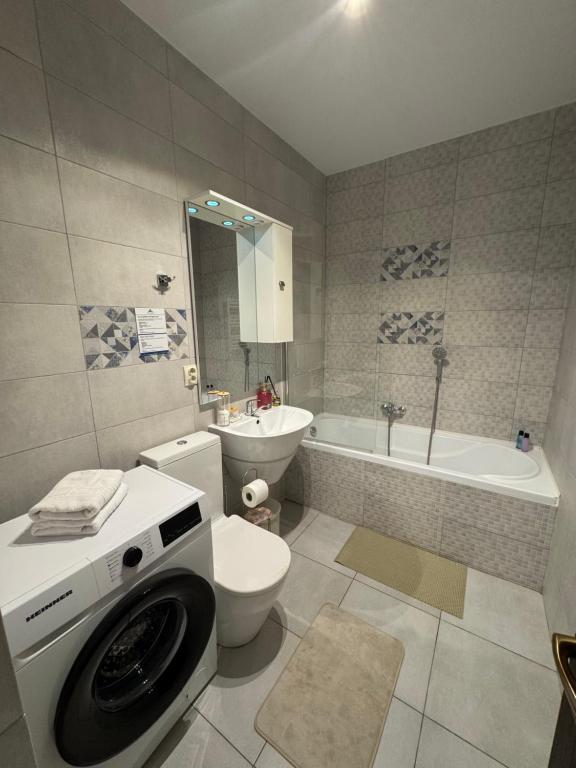 Koupelna v ubytování Serenity Oasis 3