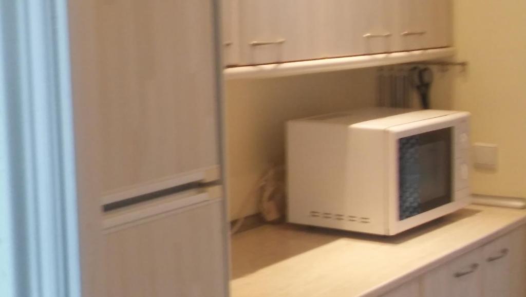 Kuchyň nebo kuchyňský kout v ubytování Passeig Maritim Apartment