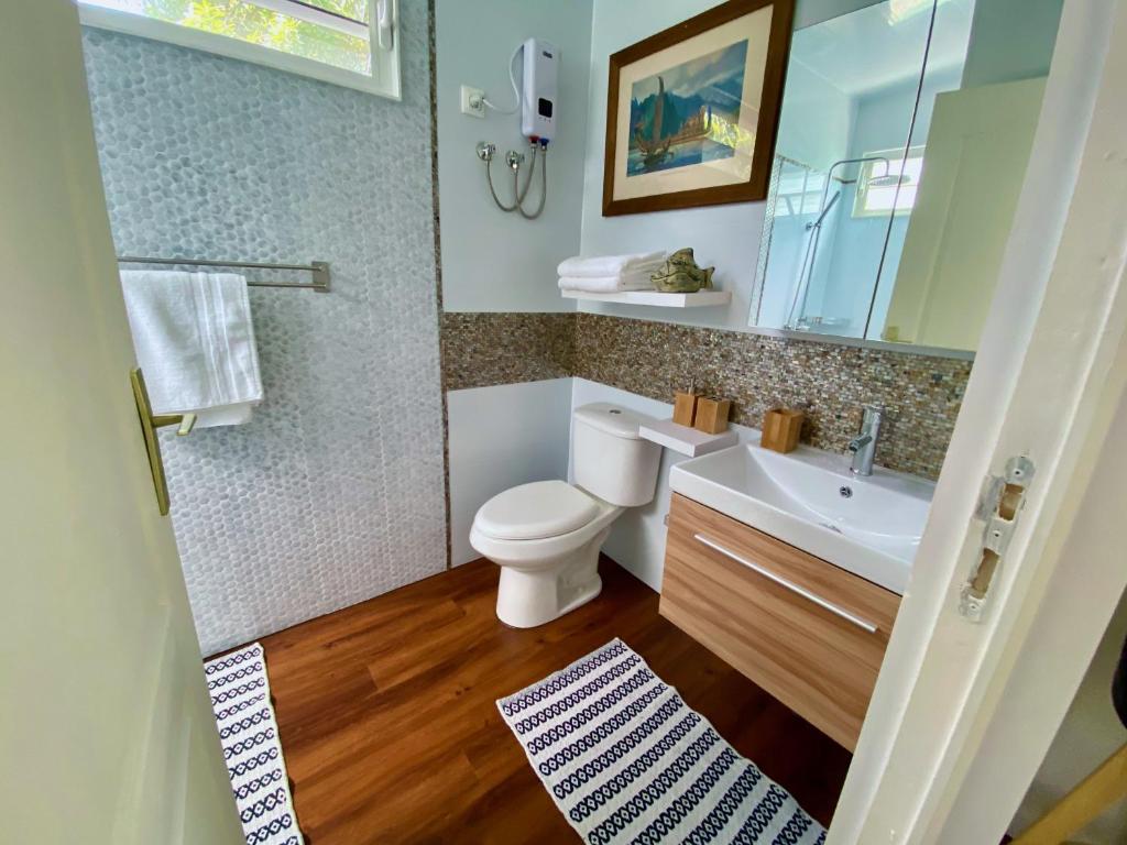 Tiny house with pool near Vaiava beach - photo 7 - Tahiti, Polynésie