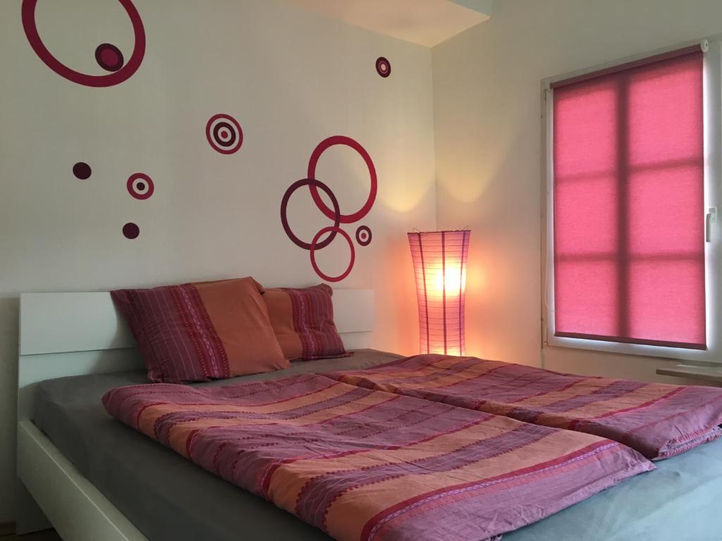 Postel nebo postele na pokoji v ubytování 25 Bollendorf