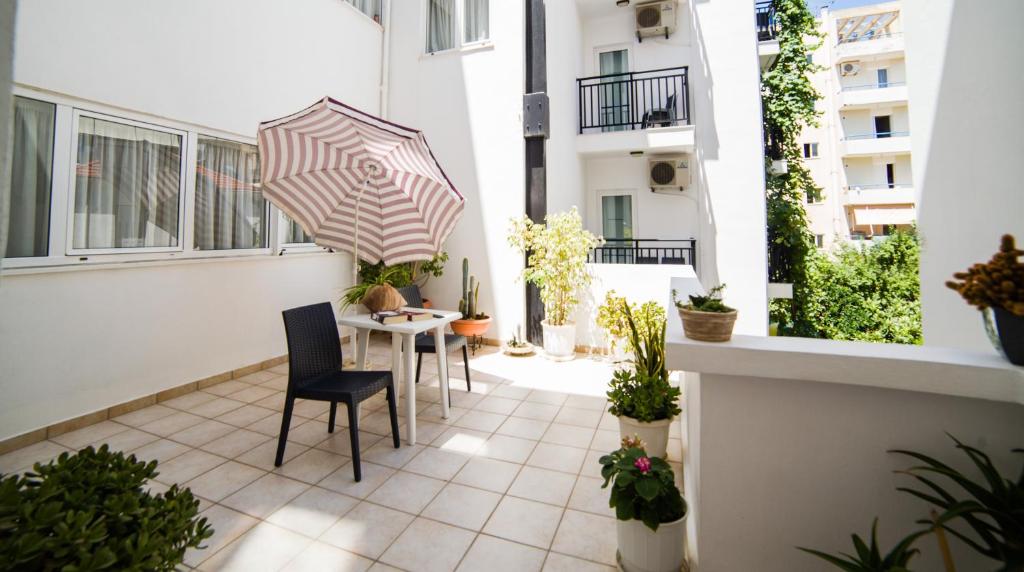 Balkón alebo terasa v ubytovaní Astali Hotel