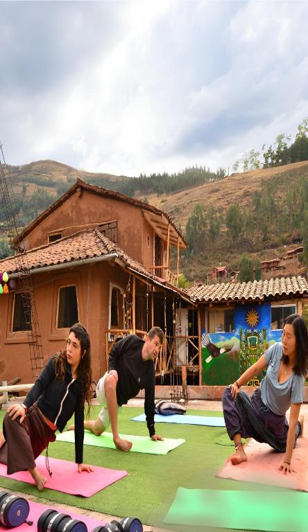 Majutusasutuse Sacred Valley Mystic Tribe külastajad