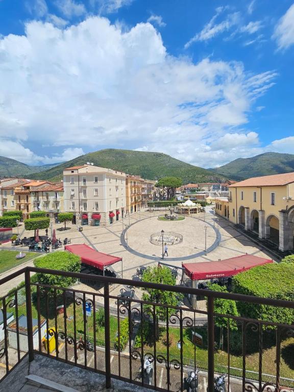 a view of a town with a playground at La Bella Vista 9 - Fondi in Fondi