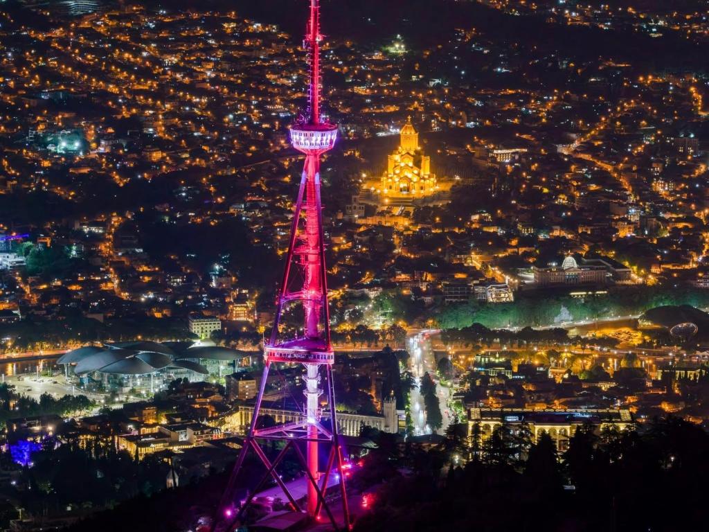 Άποψη από ψηλά του Hilton Apartment