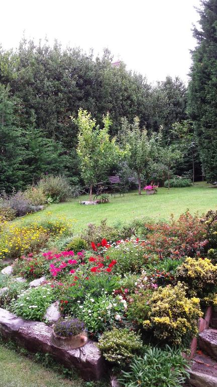 A garden outside Posada de Pedreña