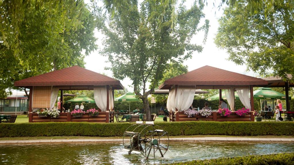Zahrada ubytování Hotel Bellevue