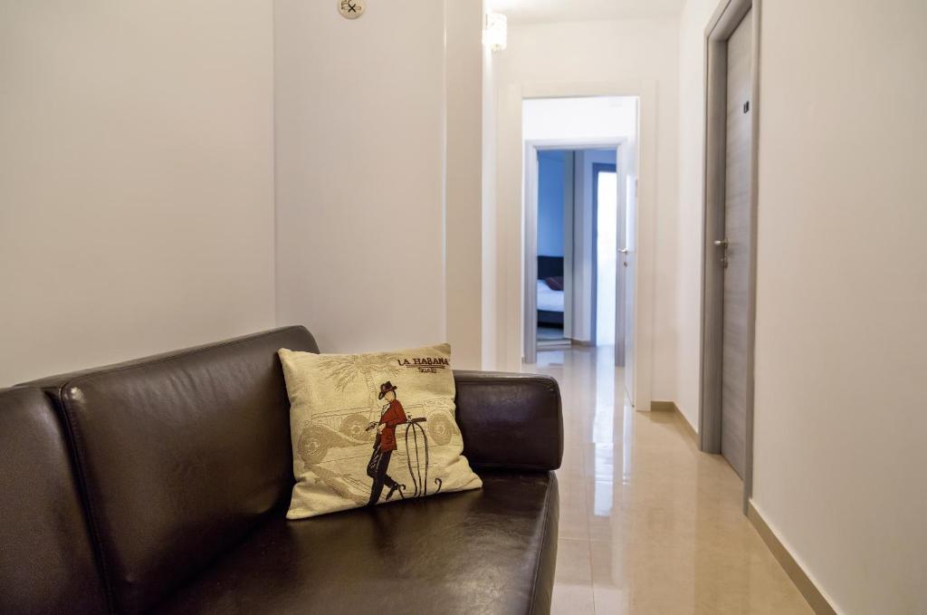Posezení v ubytování Johnny Hotel