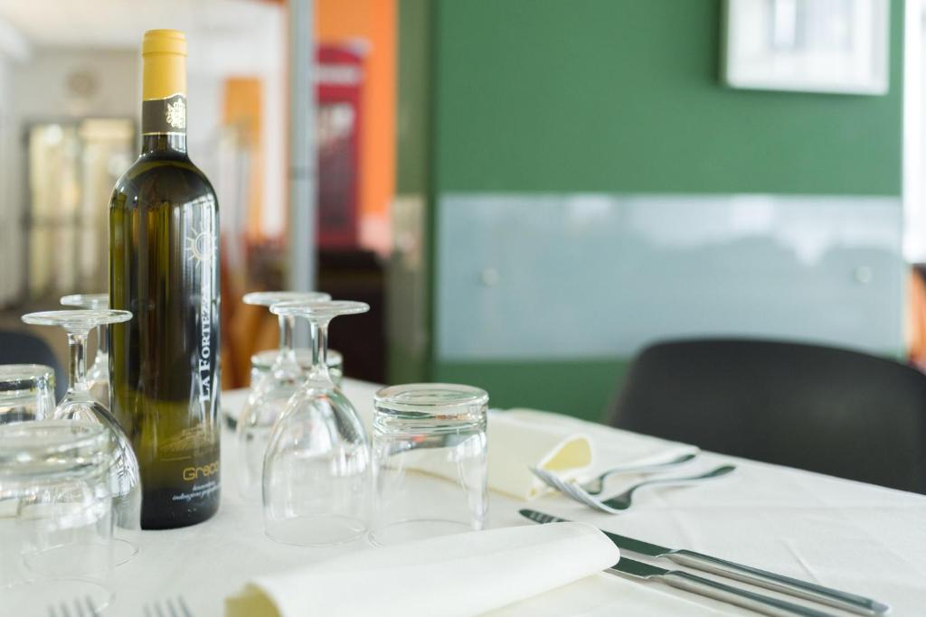 Nápoje v ubytování Hotel Sharing