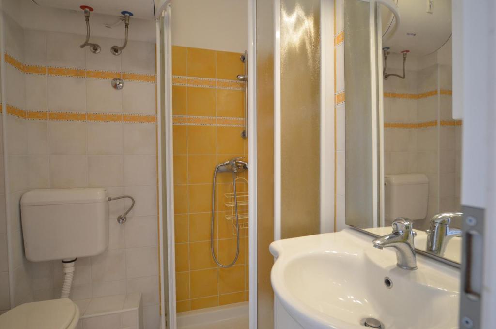 Kúpeľňa v ubytovaní Apartment Anna Borik