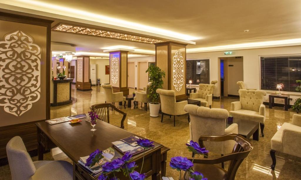 Posezení v ubytování Oba Time Hotel