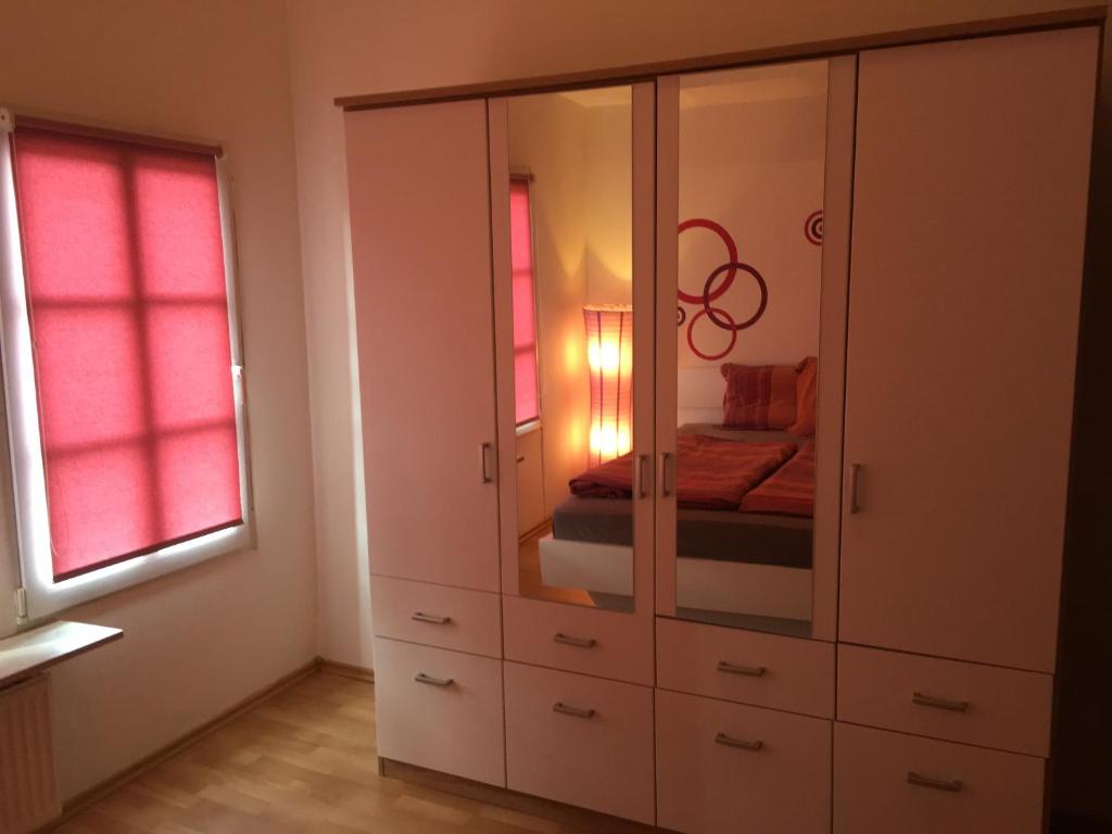 Postel nebo postele na pokoji v ubytování 25 Bollendorf