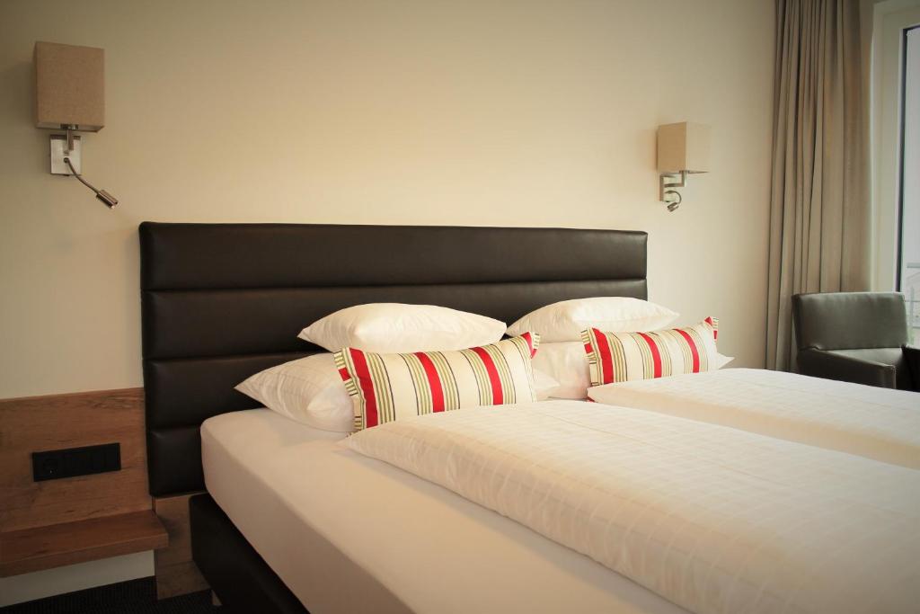 Posteľ alebo postele v izbe v ubytovaní Tschuggmall Appartements