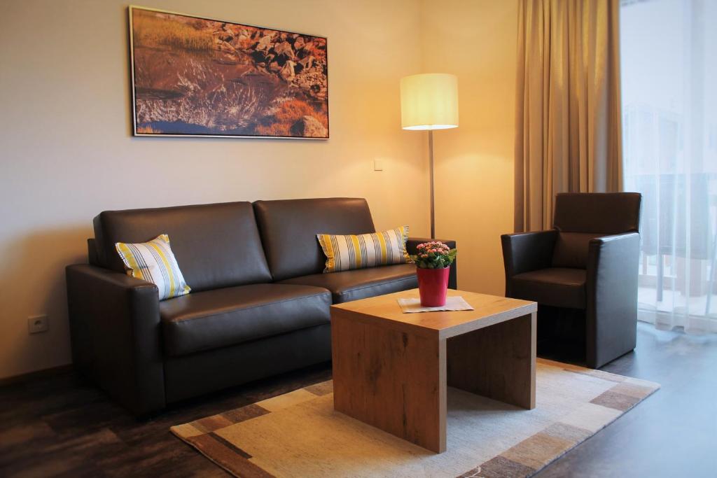 Posedenie v ubytovaní Tschuggmall Appartements