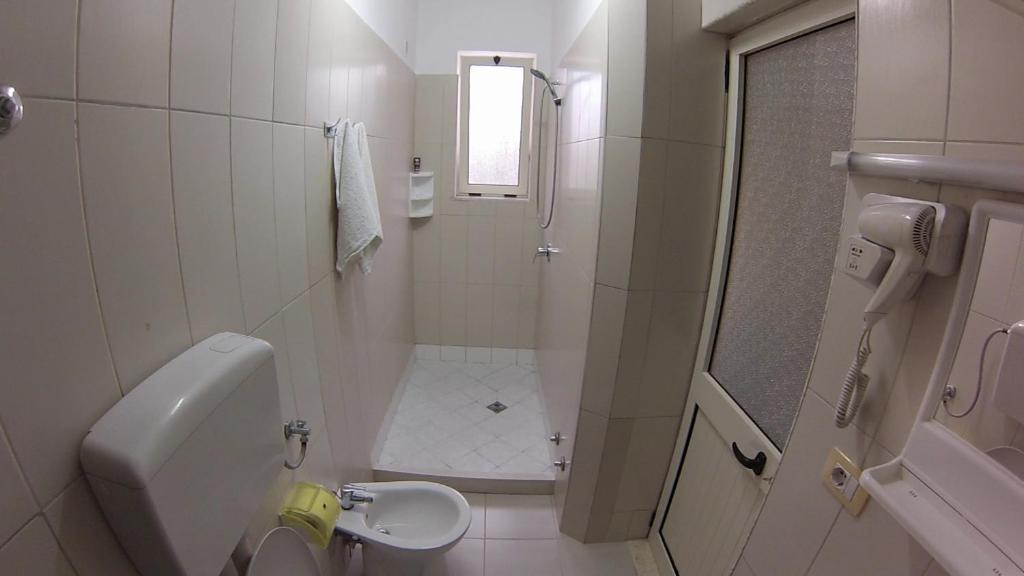 Koupelna v ubytování Hotel 4 Stinet