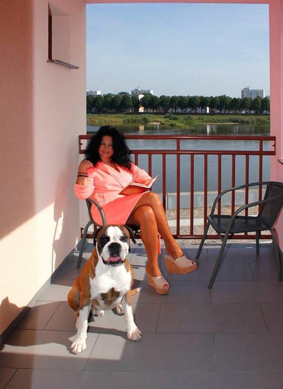 Domácí mazlíčci ubytovaní s hosty v ubytování Pension Oderblick