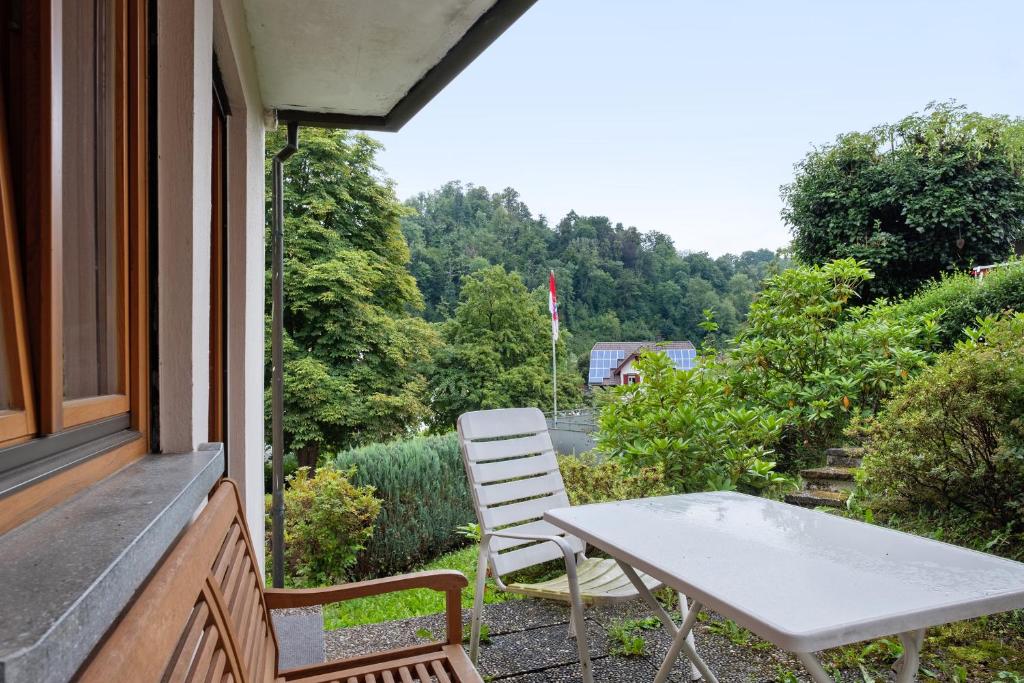 Zahrada ubytování Ferienwohnung Joos