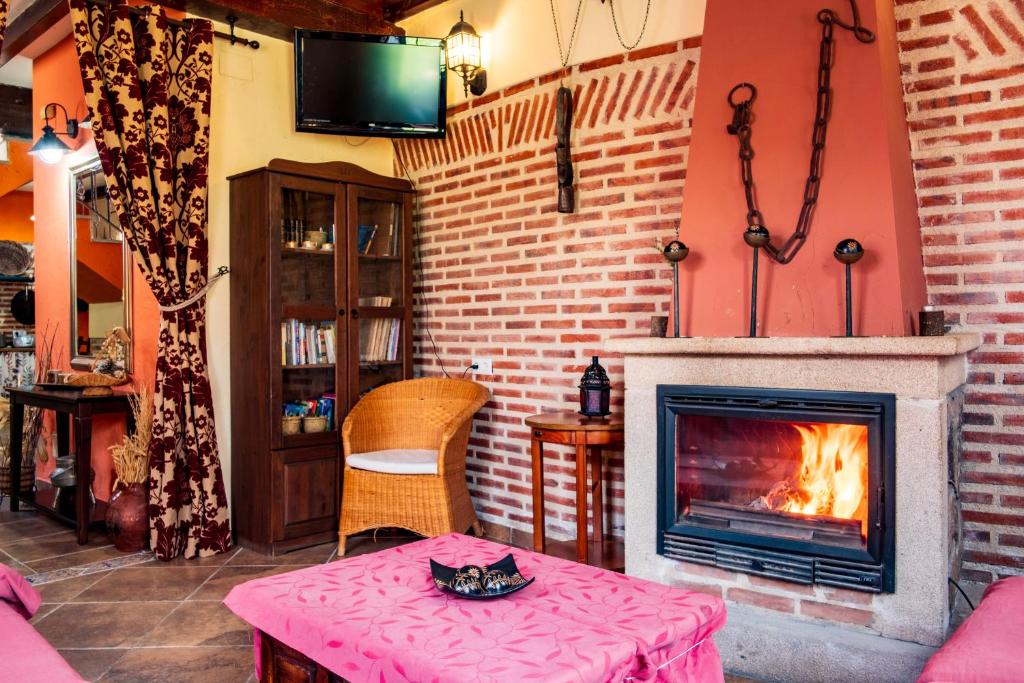 Et tv og/eller underholdning på El Corral De La Antigua