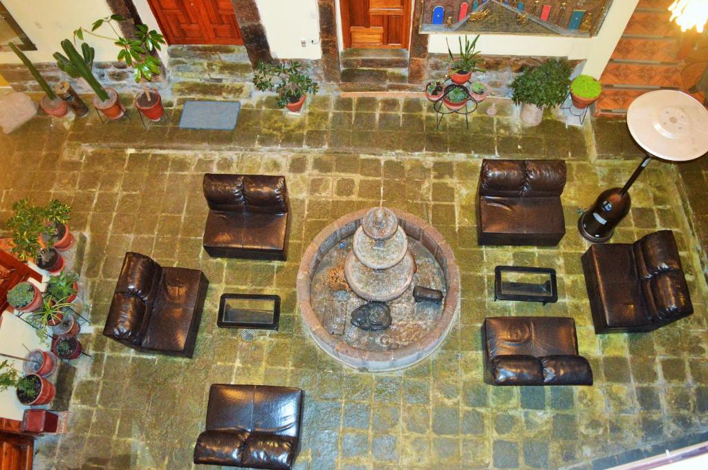 Posezení v ubytování Hotel Choquequirao