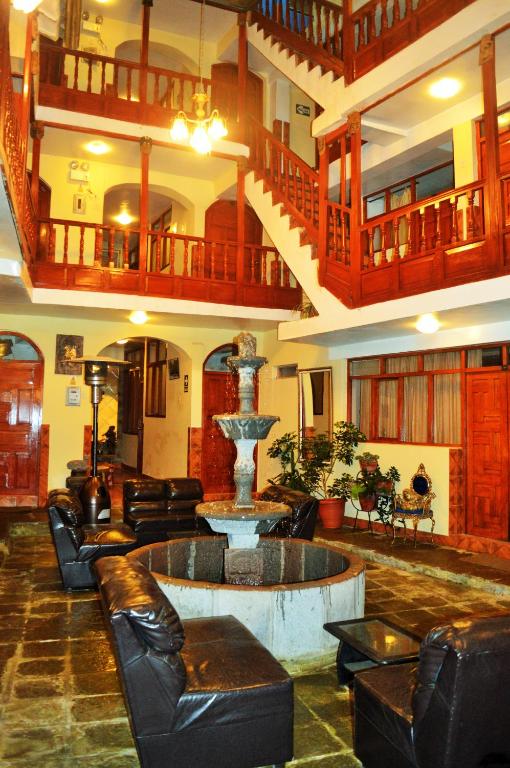 Posezení v ubytování Hotel Choquequirao