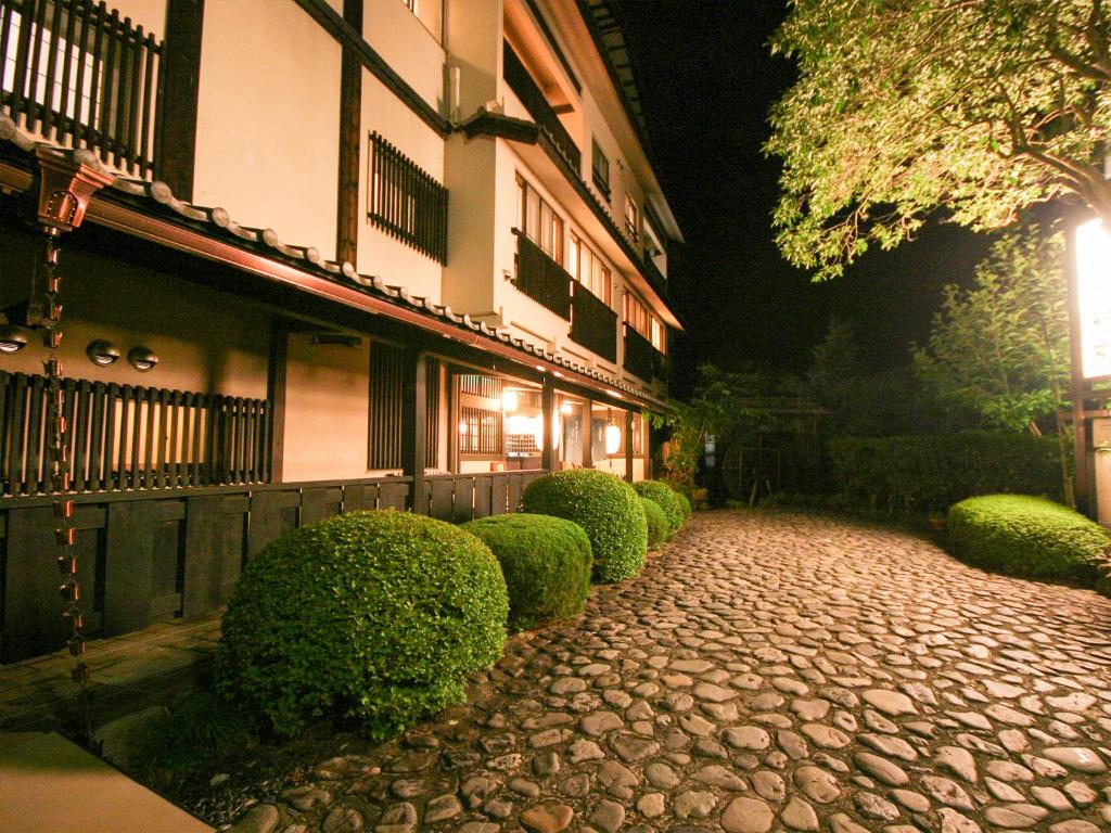 Budova, kde se ryokan nachází