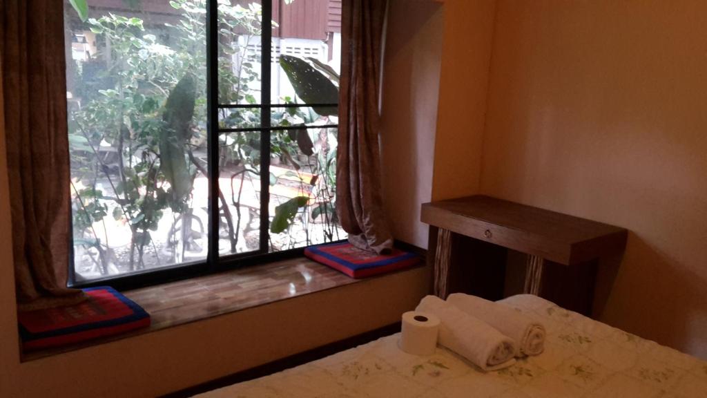 Baan Songjum - Chambre Lits Jumeaux Standard Avec Ventilateur