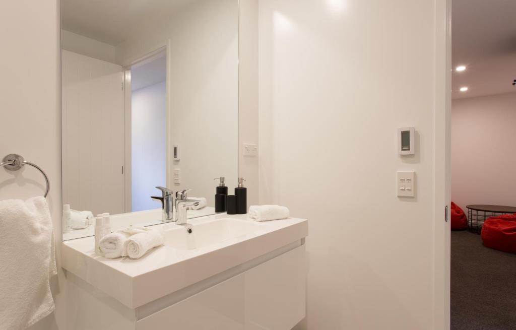 Ein Badezimmer in der Unterkunft Highland Views