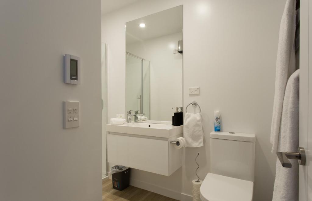Ein Badezimmer in der Unterkunft Highland Views