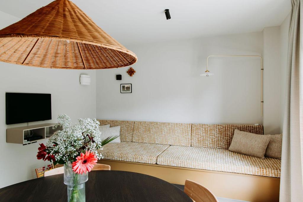 Χώρος καθιστικού στο Boutique Apartments Koogerend