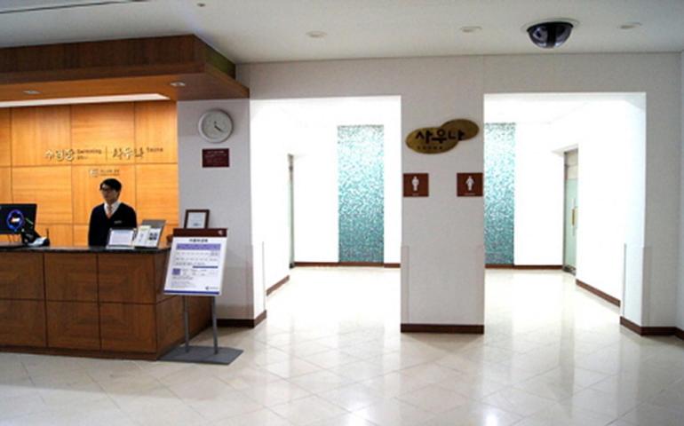 Vstupní hala nebo recepce v ubytování Elysian Gangchon Resort